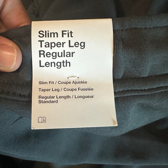 Nike Tech Fleece Taped Jogger - Grey/Orange - Picture 5 of 8